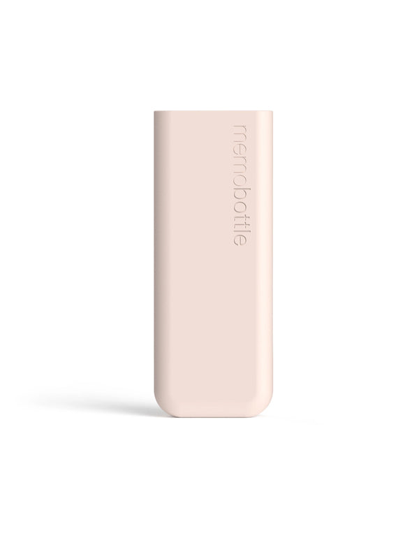 memobottle™ Slim Silicone Sleeve in Pale Coral Color 2