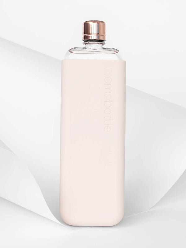 memobottle™ Slim Silicone Sleeve in Pale Coral Color 3
