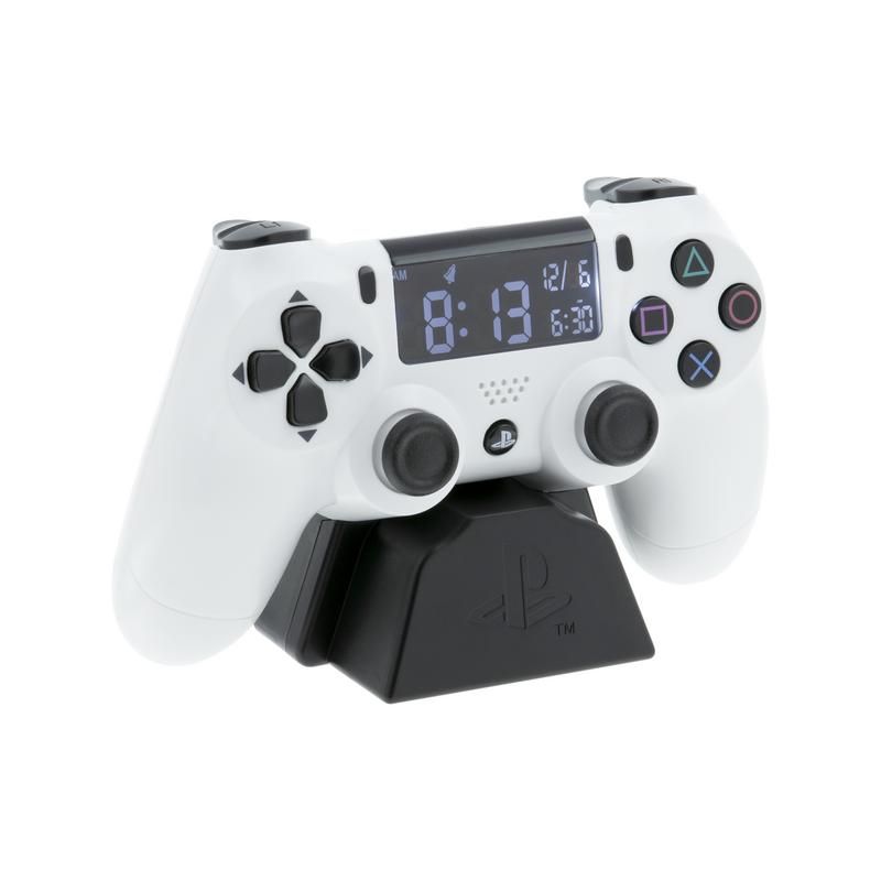 Paladone Playstation White Controller Alarm Clock 4
