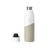 LARQ Bottle Movement PureVis™ in White Dune Color 3