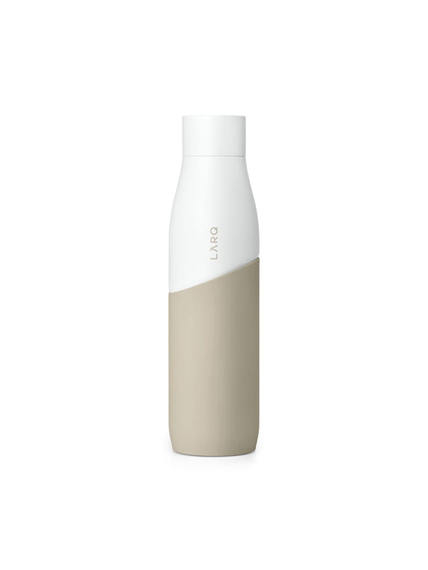 LARQ Bottle Movement PureVis™ in White Dune Color